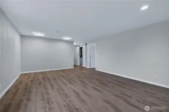 Lower level family room