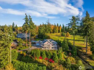 Perched above the bay, surrounded by evergreens and open sky—your private Pacific Northwest escape.