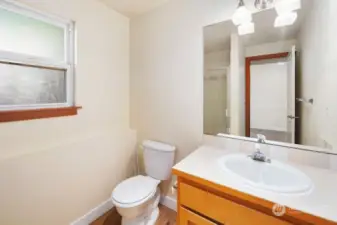 Ensuite bathroom for lower level room