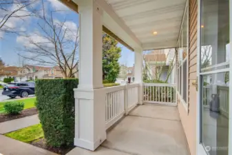 Big front porch-So inviting!