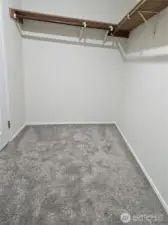 PRIMARY WALK IN CLOSET