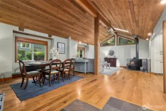 Spacious open floor plan- great for entertaining!