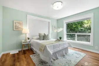 Main floor primary bedroom