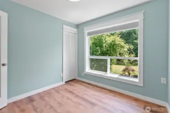 Second bedroom on the entry level