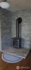 Gas free standing stove