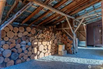 Lots of room for firewood.