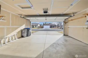 Two car garage