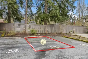 Second, deeded parking spot. Also plenty of guest parking here in this part of the complex!