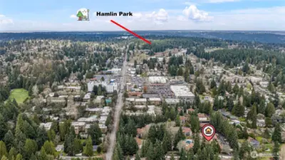 Several great parks nearby!