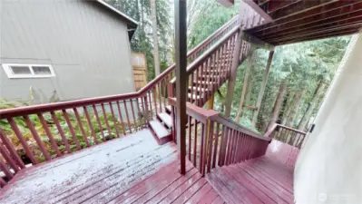 Separate entrance to ADU