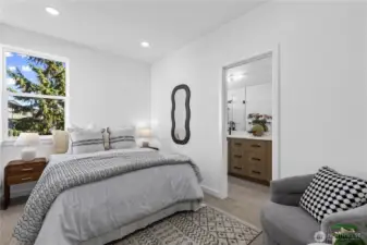 Photos of similar unit to showcase floor plan and quality.