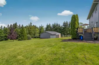 Back Yard /Shop