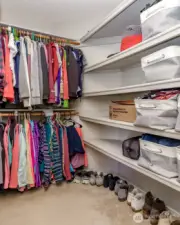 Walk in closet