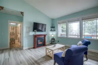 Guest rooms on opposite end away from Primary suite