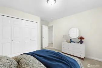 Virtually Staged Bedroom