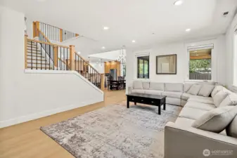 Large living room.