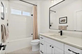 Full bathroom downstairs.