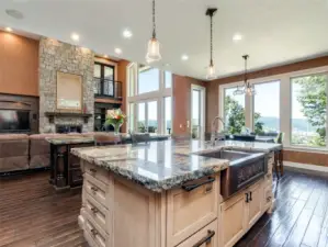 Chef’s dream kitchen - TWO islands!
