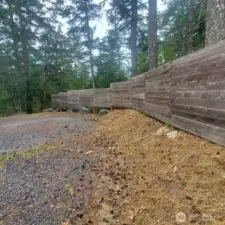 Privacy fence.