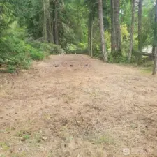 Septic drain field. Hybrid Mound System.