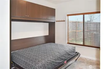 Bedroom 3 with Murphey bed