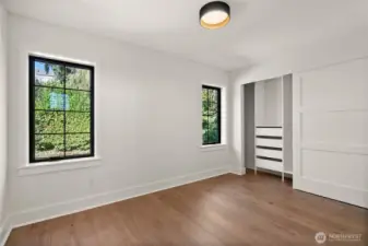 2 of 3 bedrooms on this level.