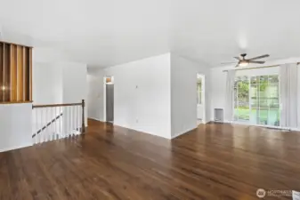 Living Room and Dining Room