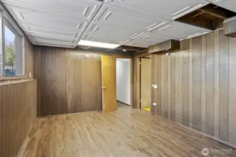 Lower Level Rec Room looking north