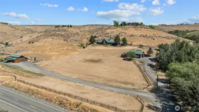 Perfect size parcel - 5.79 acres - space for mulitiple buildings.