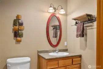 Half bath on main for guests