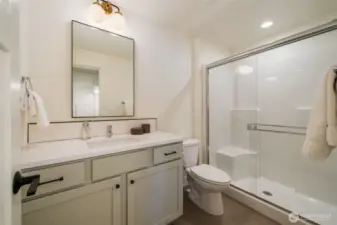 Basement full bath