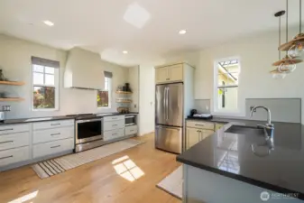 Kitchen w/ stainless appliances