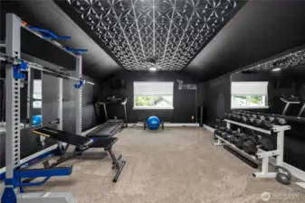 Bonus loft space, home gym, game room, office, so many potential uses.
