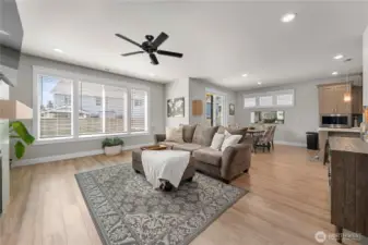Plenty of room to enjoy and host family and friends.
