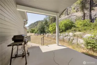 Back patio