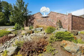 Entrance to Apple Tree