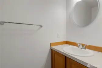 Half Bath on main level