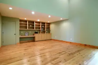 Custom cabinetry throughout the home