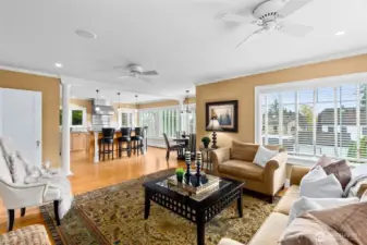 A welcoming space that perfectly connects to the heart of the home.