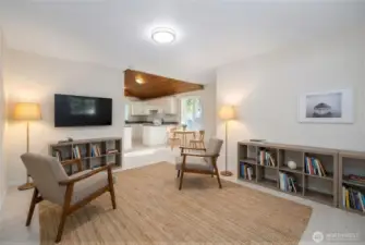 Virtual staging idea for bonus room