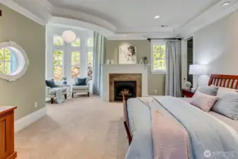 One of the other 3 bedrooms. All are ensuite and unique