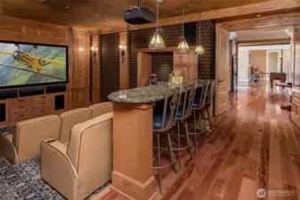 Welcome to Entertainment galore. 8 reclining chair theatre is perfect for movie night or game day