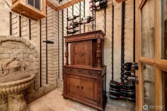 Also on this level is the 1000+ Climate controlled wine cellar