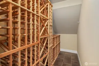 Great wine room!