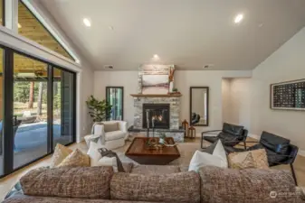 Living Room - Former Maxwelton home