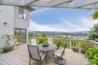 View from deck.