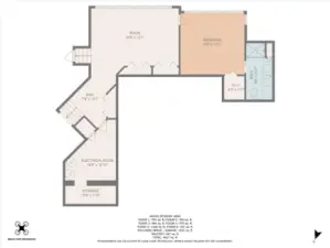 Lower level bonus room and bedroom with ensuite.