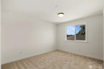 Staged photos are of the model home of the same floorplan within the Foxmoore community and are for visualization purposes only. Colors, finishes, and layout can and will vary.