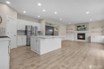 Now that's a Great Room for all of your gatherings!