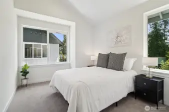 Photos of staged unit, 20313A. bedroom 2